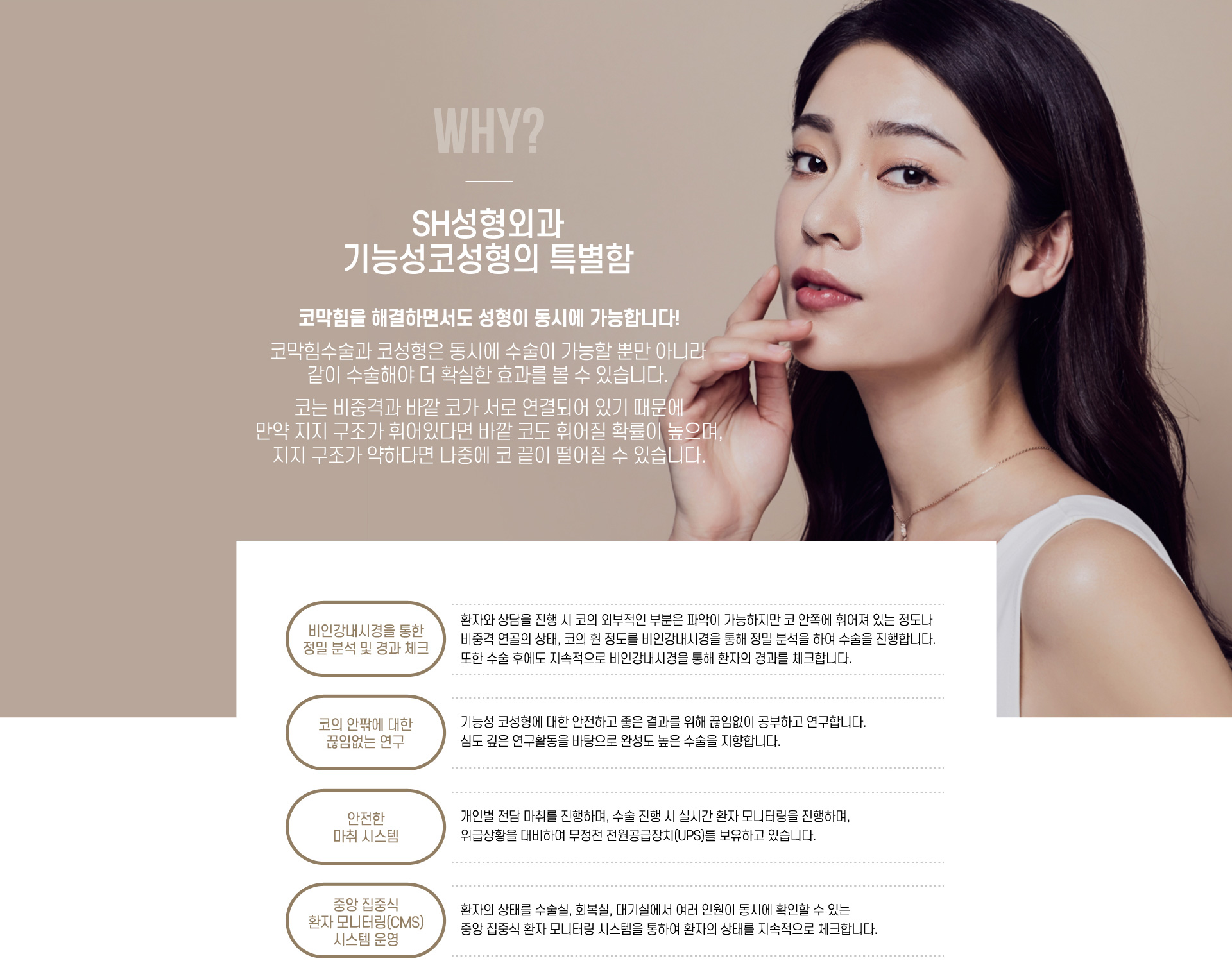 기능성코성형의 특별함