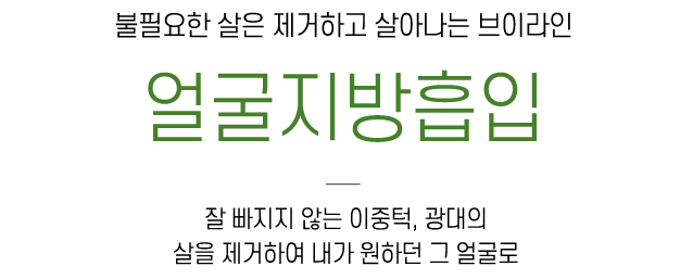 얼굴지방흡입